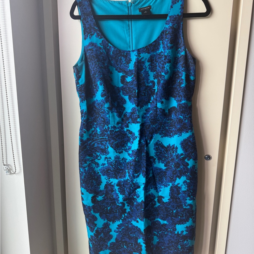 Ann Taylor Midi Sheath Dress